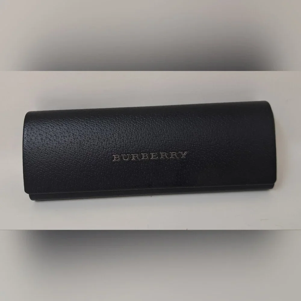 Burberry Eye Glasses Frames Unisex Half Rim Havana Nova Check B2224 54-18-145